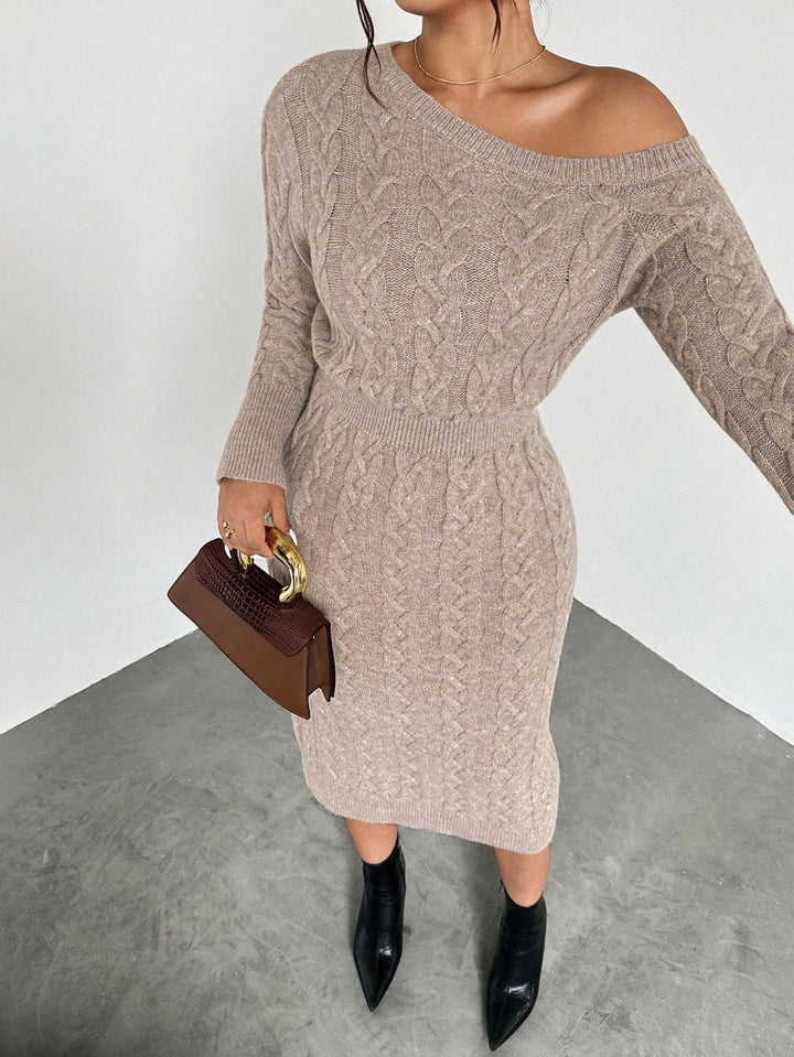 Rochie SHEIN, kaki