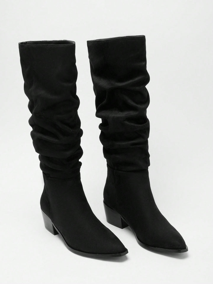 SHEIN Csizma, fekete