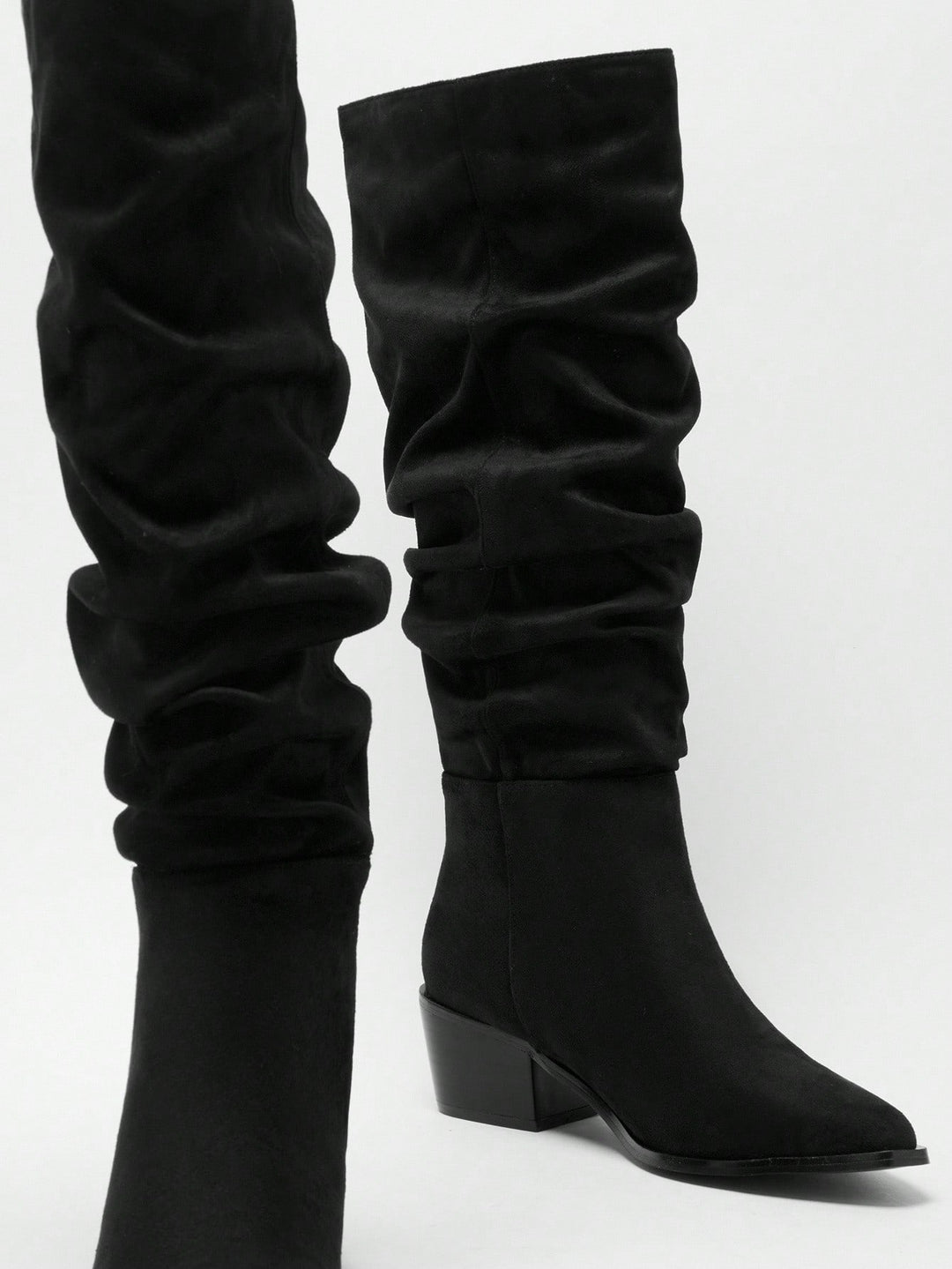 SHEIN Csizma, fekete