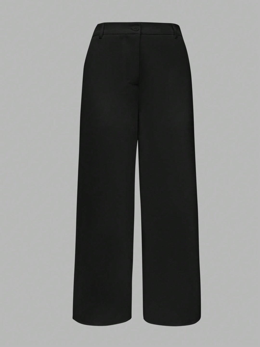Pantalon de costum SHEIN, negru