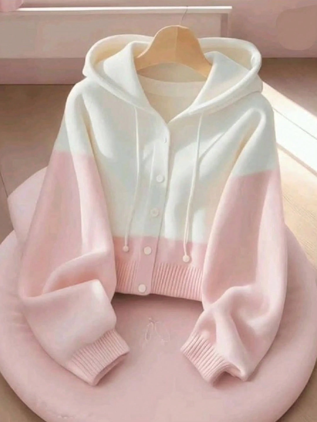 Cardigan SHEIN, alb