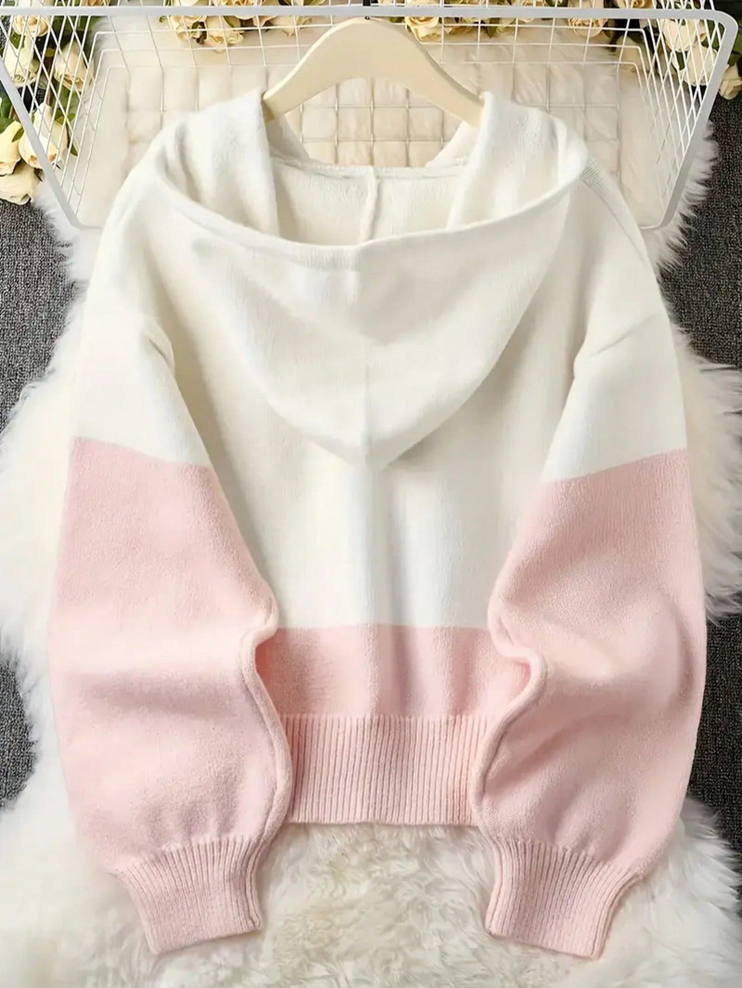 Cardigan SHEIN, alb