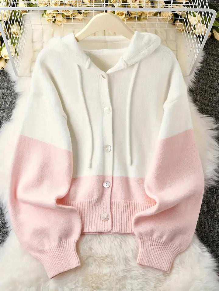 Cardigan SHEIN, alb
