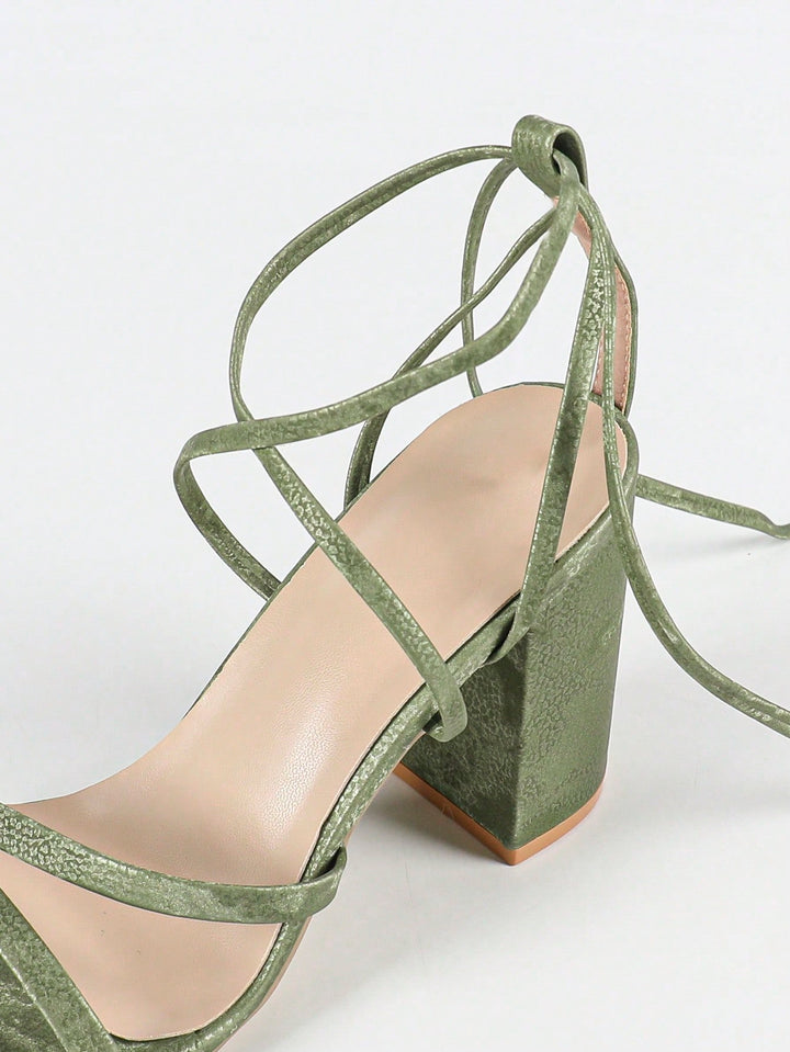 Sandale SHEIN, verde