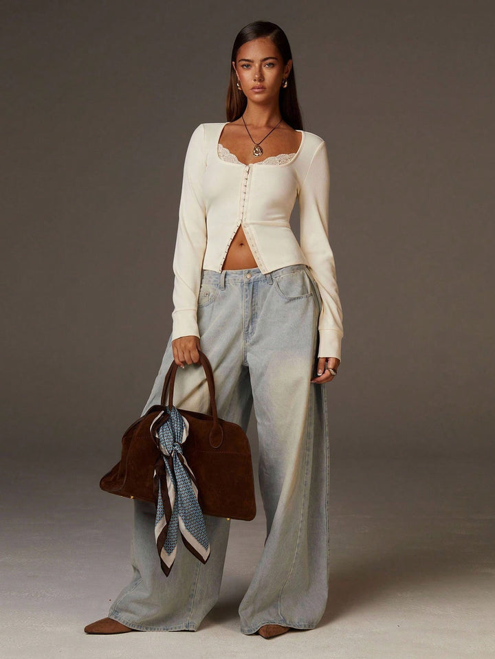 Top SHEIN, bej