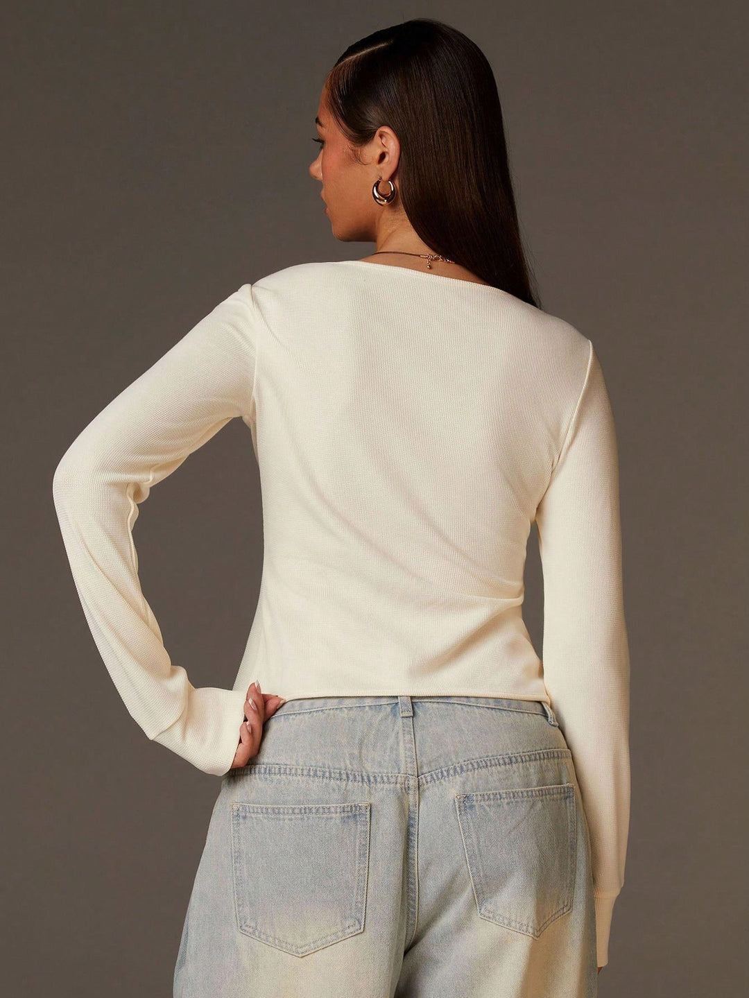 Top SHEIN, bej