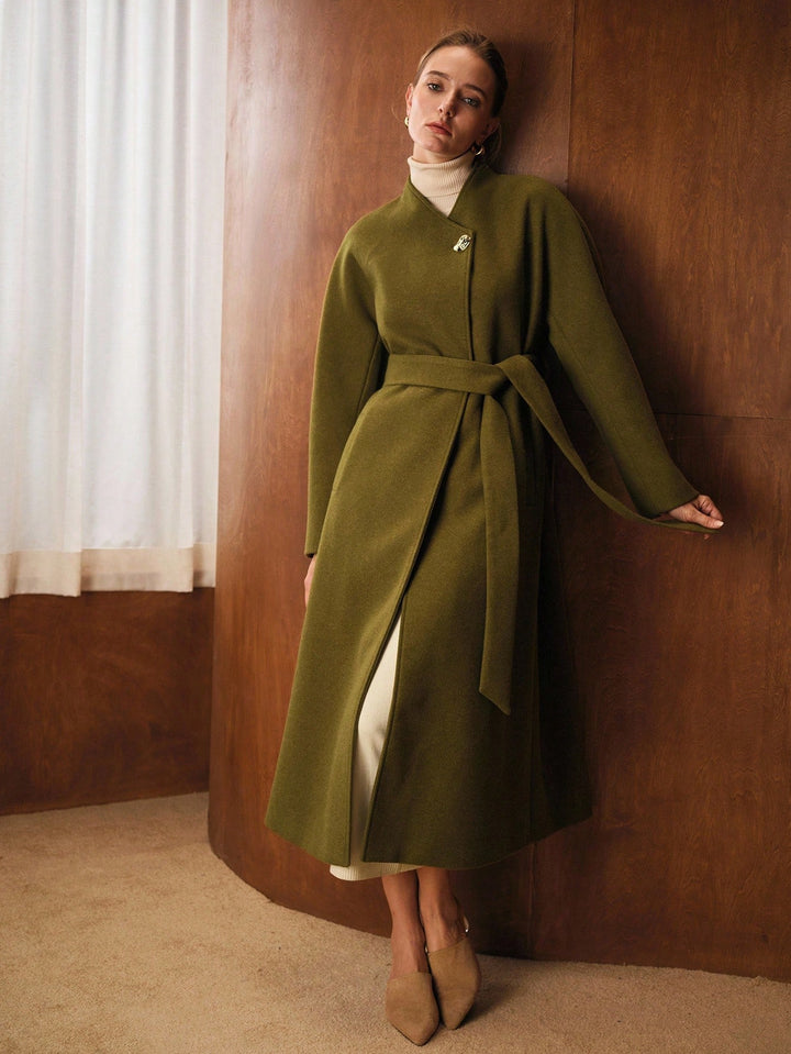 Palton SHEIN, verde