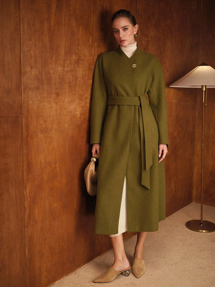 Palton SHEIN, verde