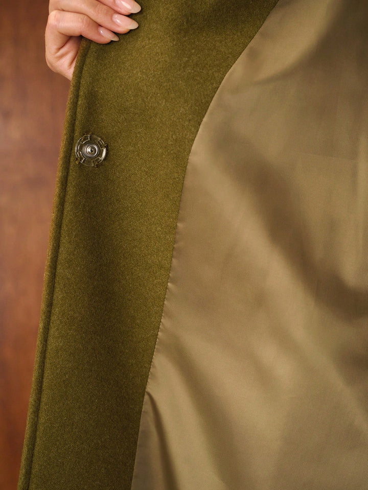 Palton SHEIN, verde