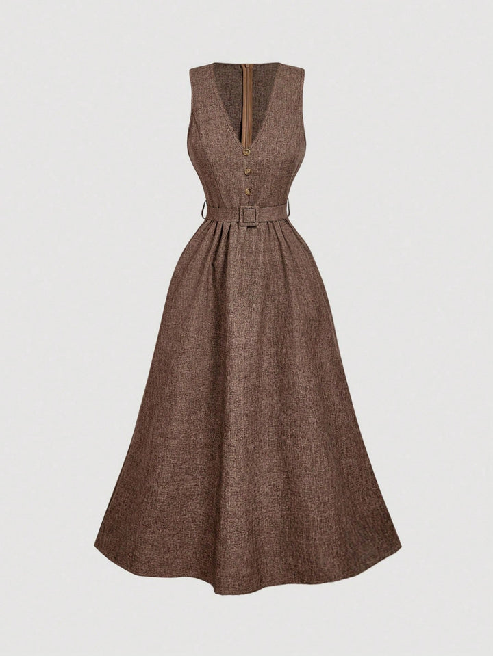 Rochie mini SHEIN, maro