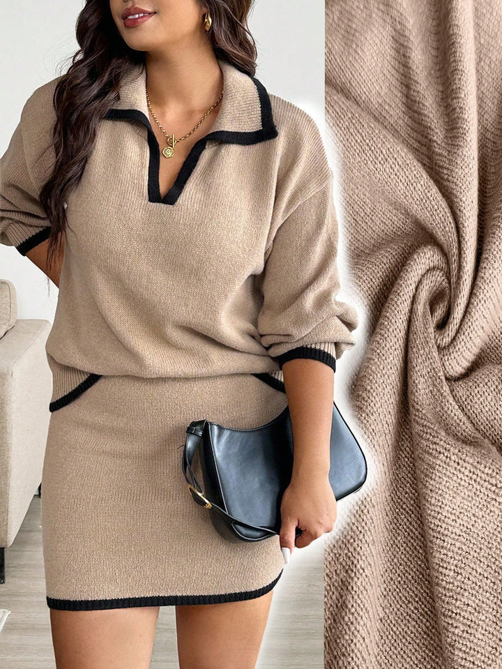 SHEIN szett, khaki