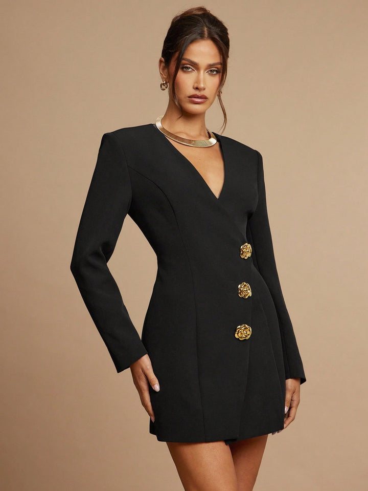 Sacou SHEIN, negru
