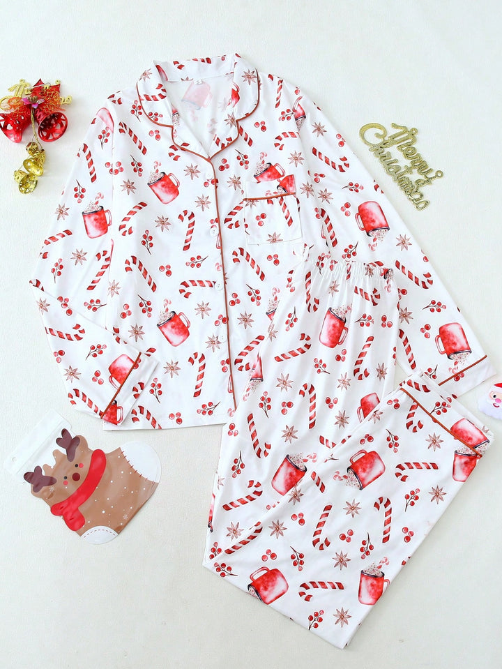 Pijama SHEIN, alb