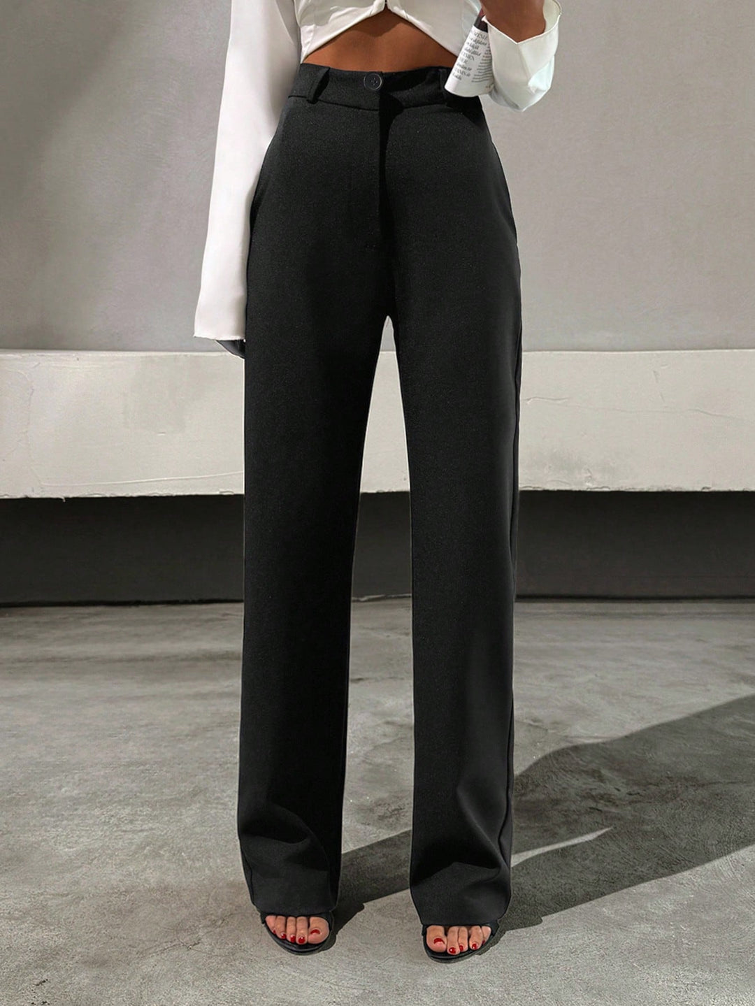 Pantaloni SHEIN, negru