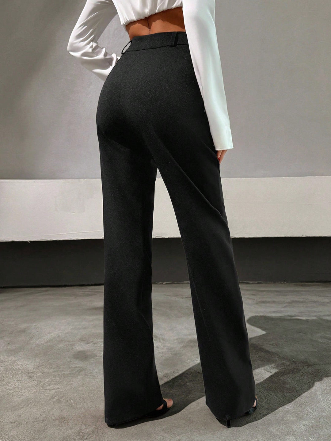 Pantaloni SHEIN, negru