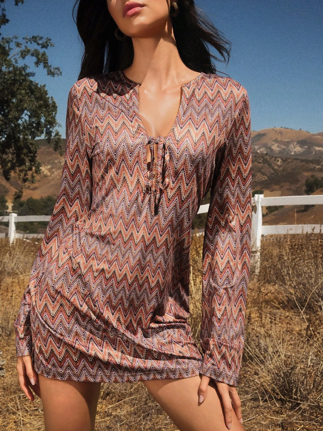 Rochie mini SHEIN, mix culori