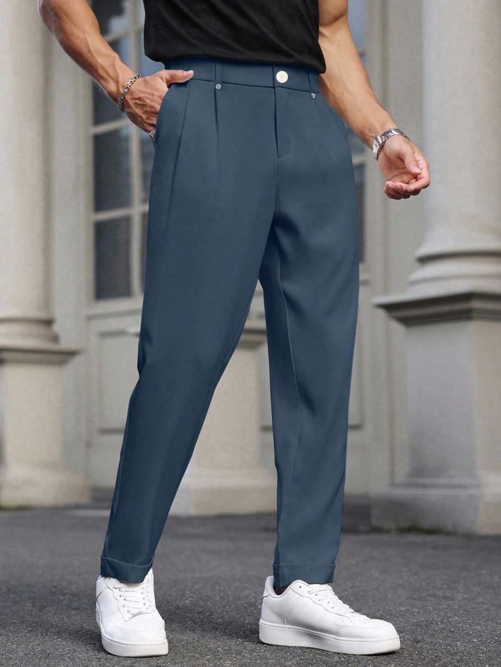 Pantaloni SHEIN, albastru