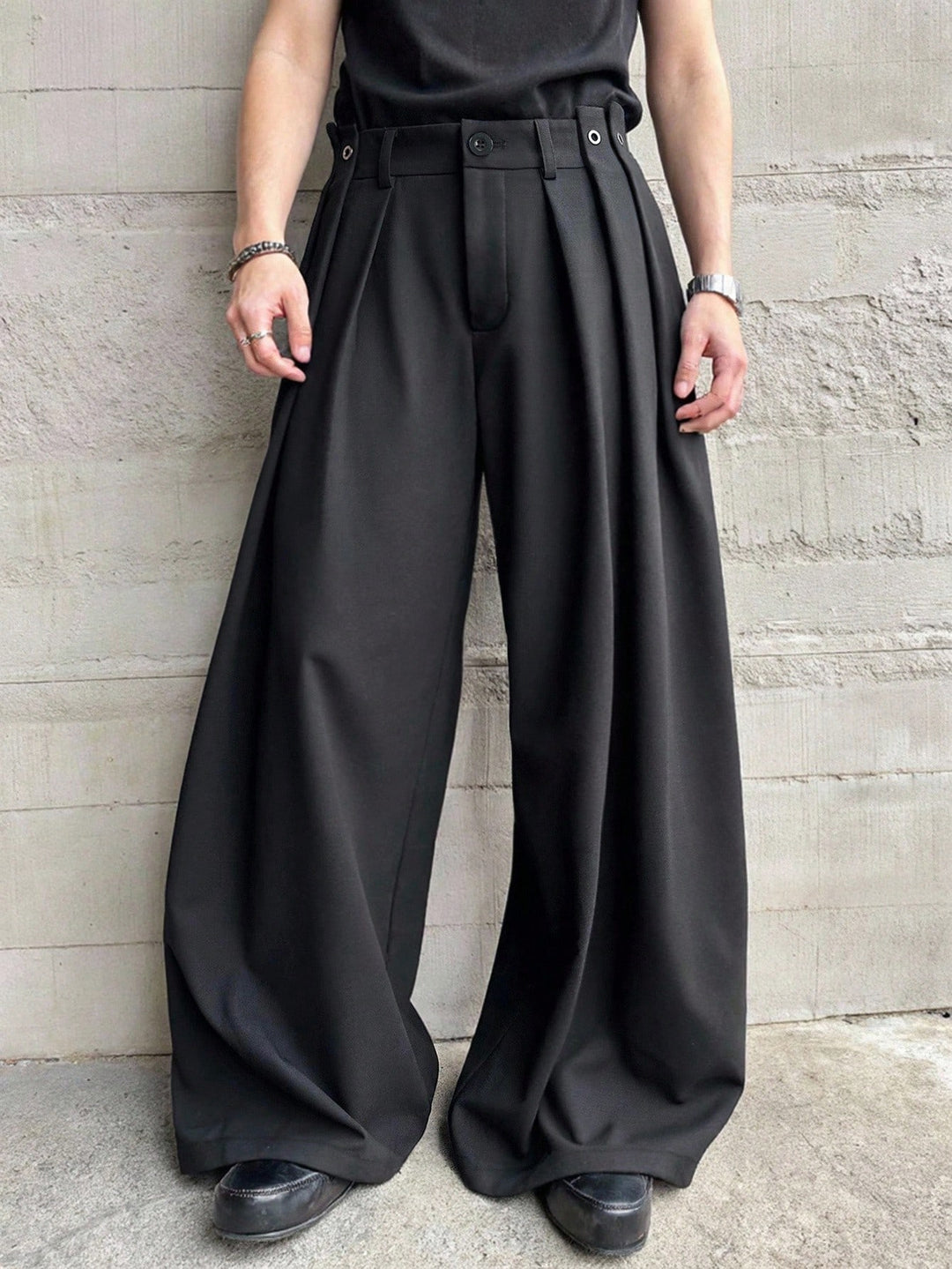 Pantalon SHEIN, negru