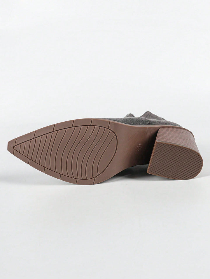 Botine SHEIN, gri