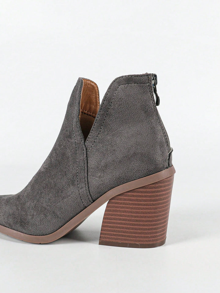 Botine SHEIN, gri