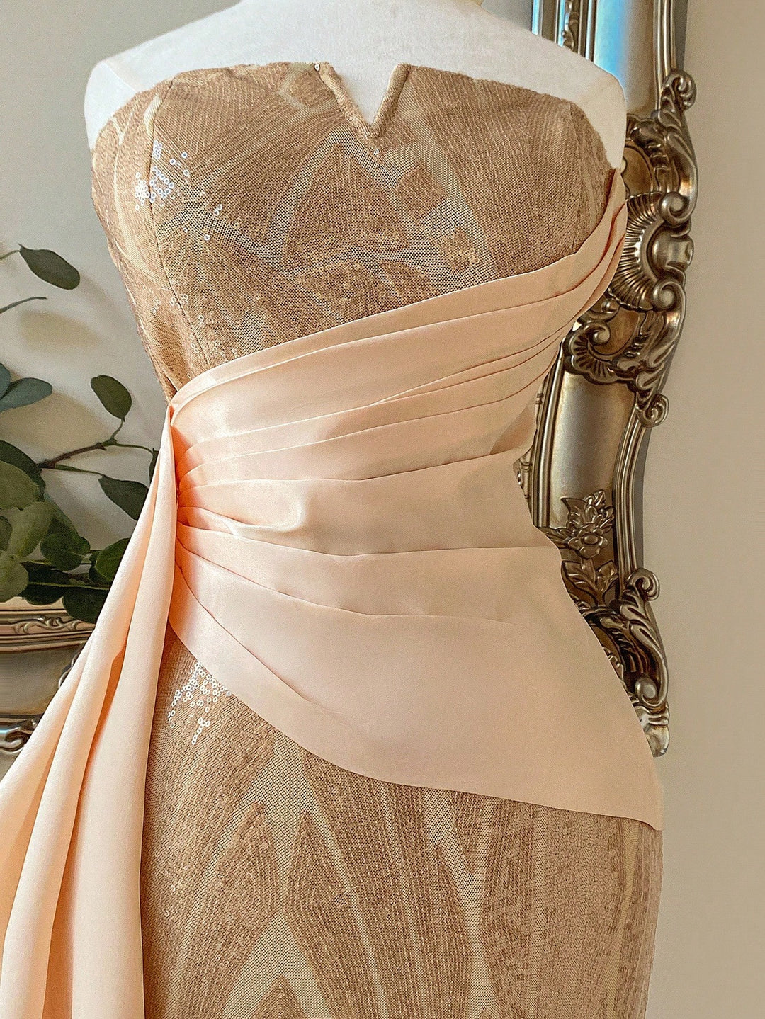 Rochie SHEIN, kaki