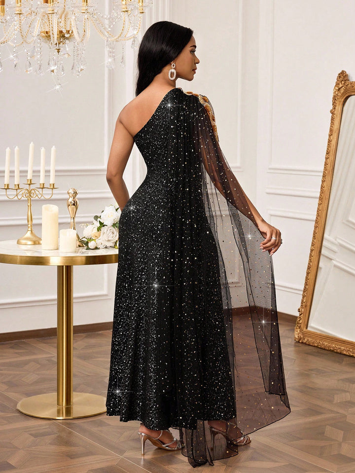 Rochie maxi SHEIN, negru