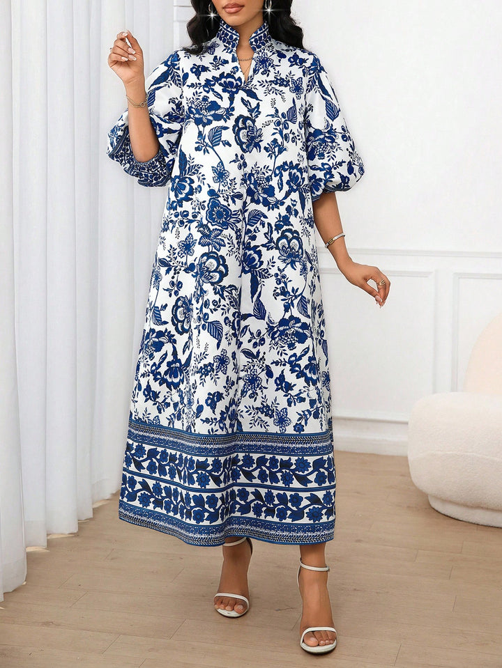 Rochie maxi SHEIN, albastru