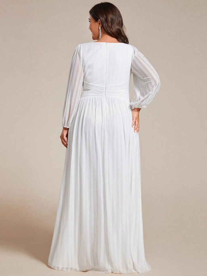 Rochie maxi SHEIN, alb