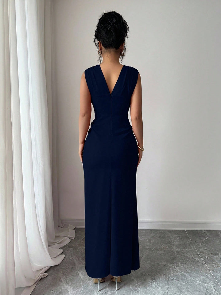 Rochie maxi SHEIN, albastru