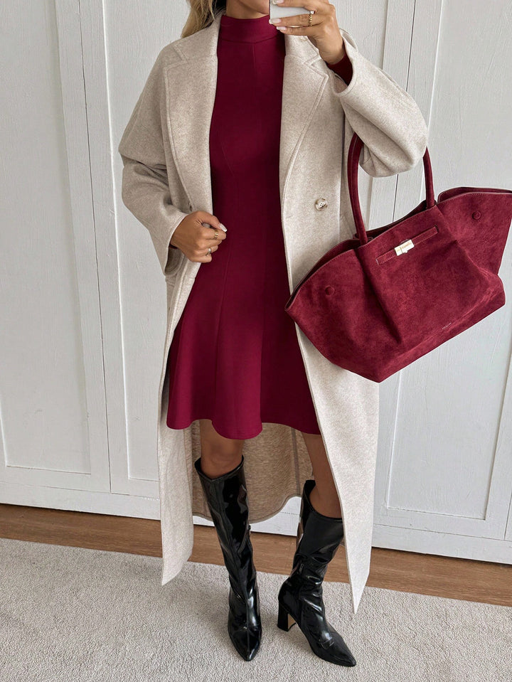 Rochie mini SHEIN, vișiniu