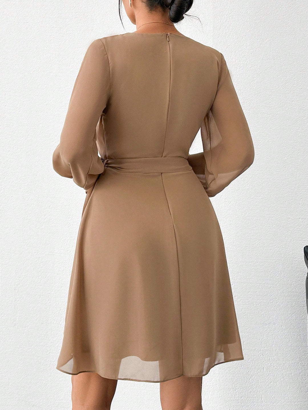 Rochie scurtă SHEIN, bej