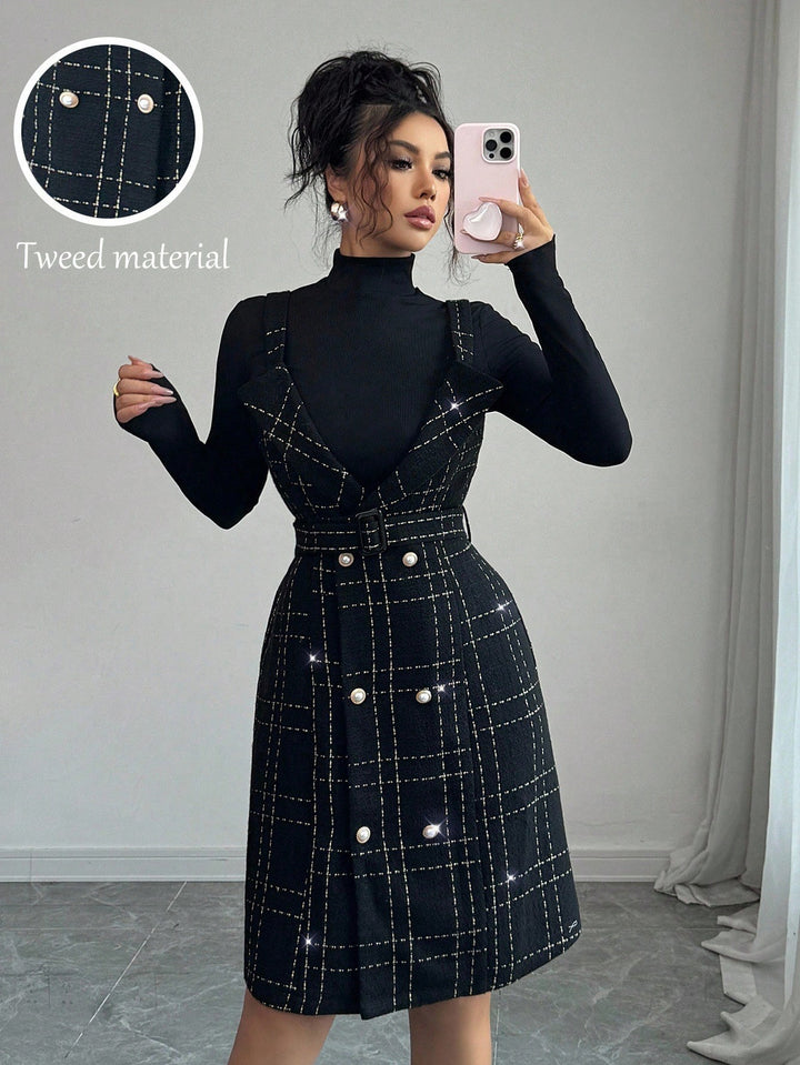Rochie scurtă SHEIN, negru