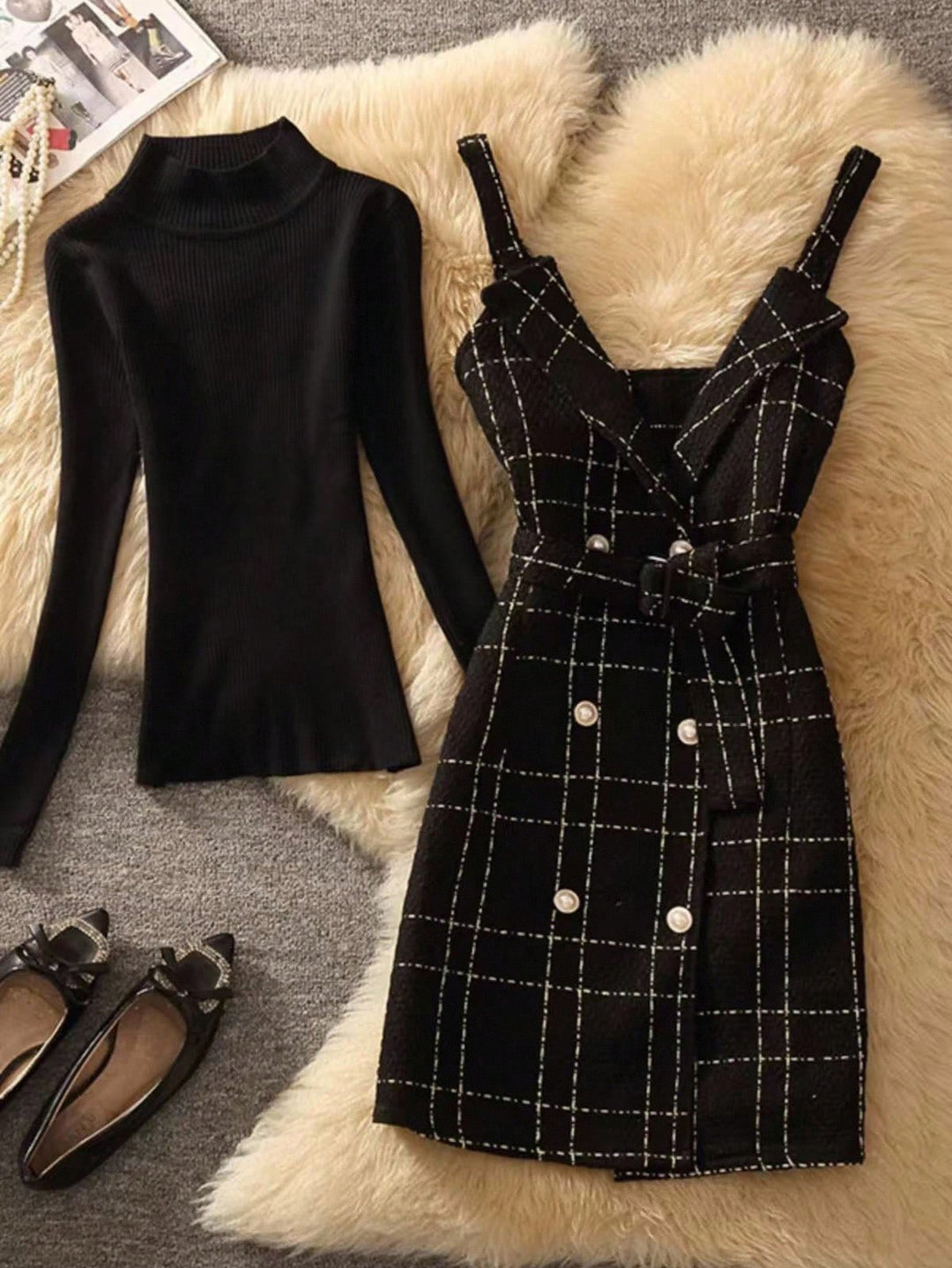 Rochie scurtă SHEIN, negru