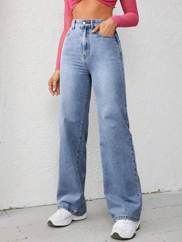 Jeans SHEIN, albastru