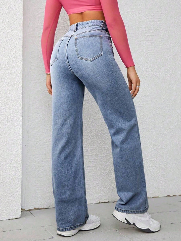 Jeans SHEIN, albastru