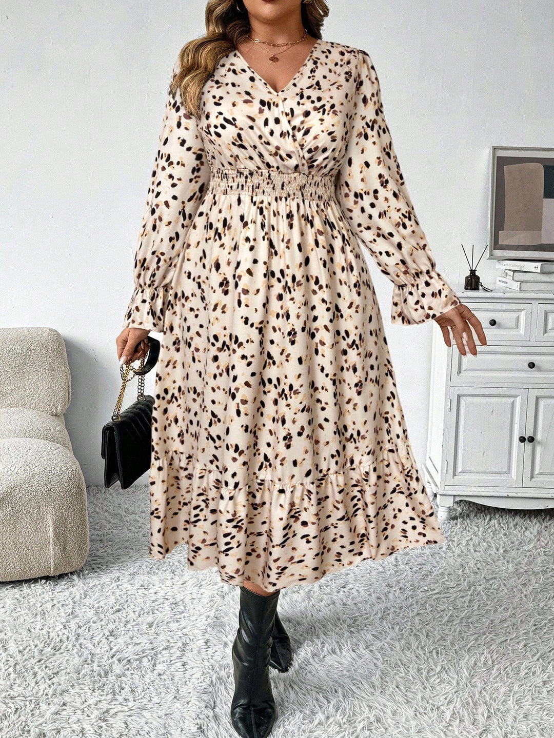 SHEIN ruha, khaki