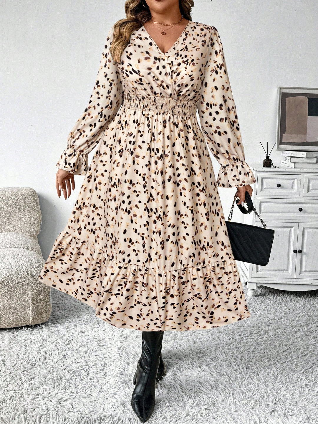 SHEIN ruha, khaki