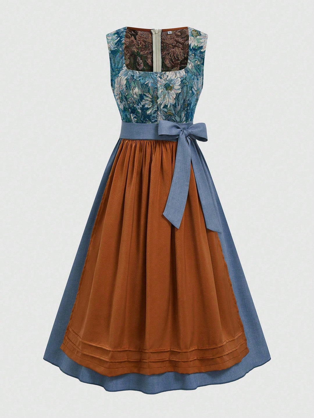 Rochie maxi SHEIN, mix culori