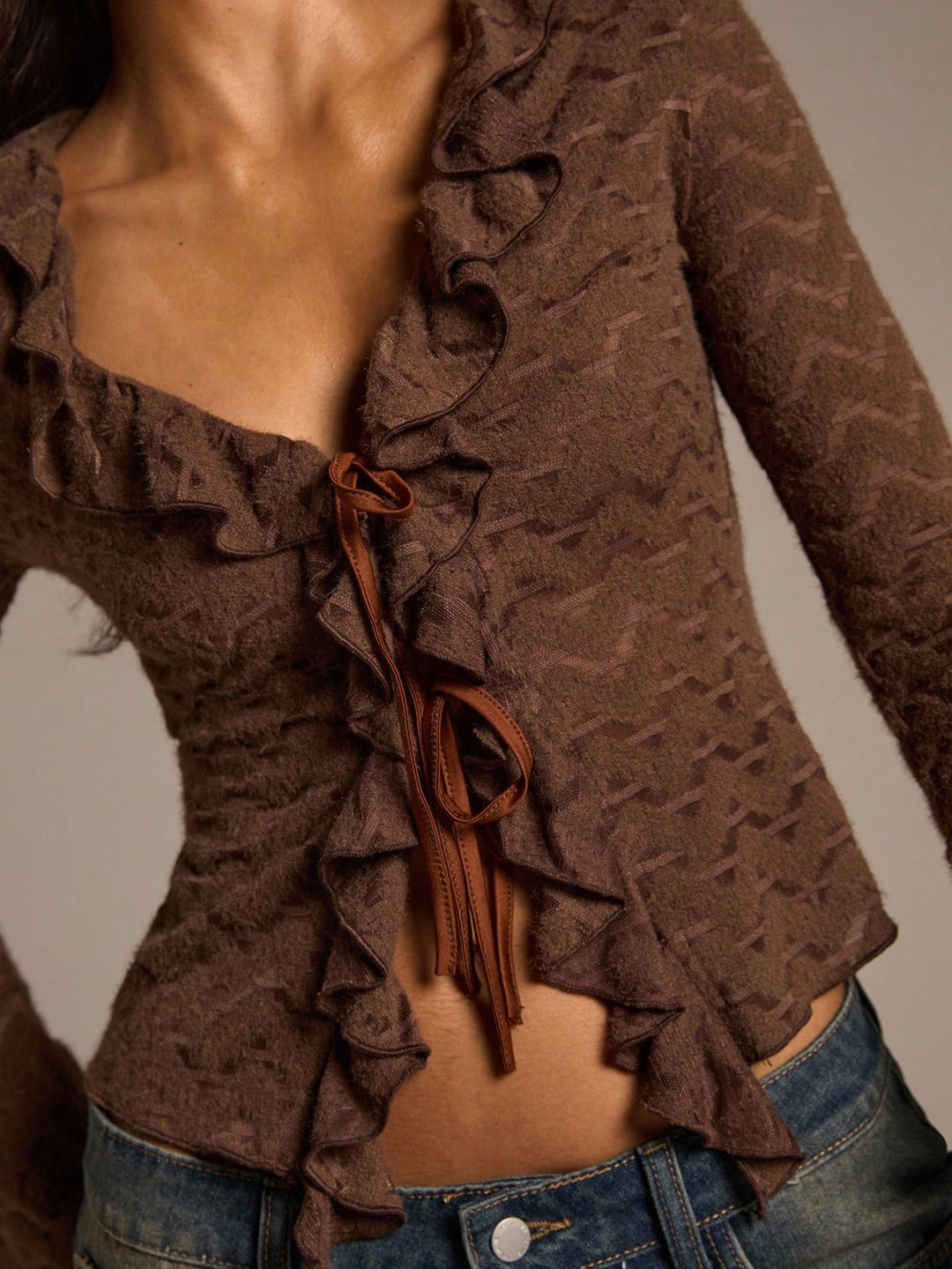 Bluza SHEIN, maro