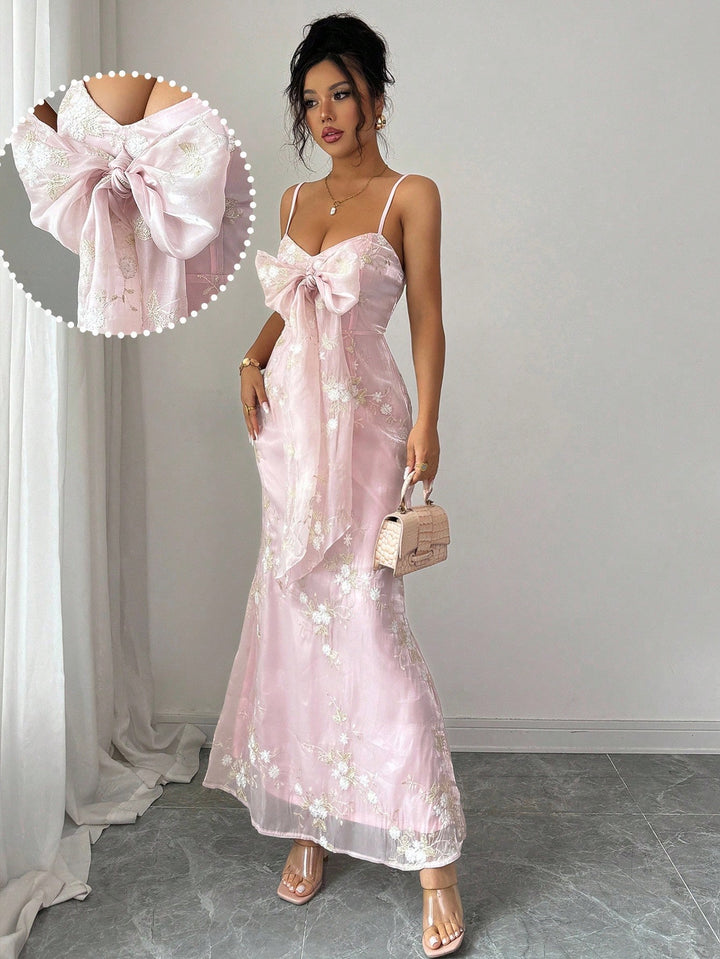 Rochie maxi SHEIN, roz