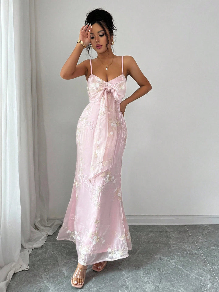 Rochie maxi SHEIN, roz