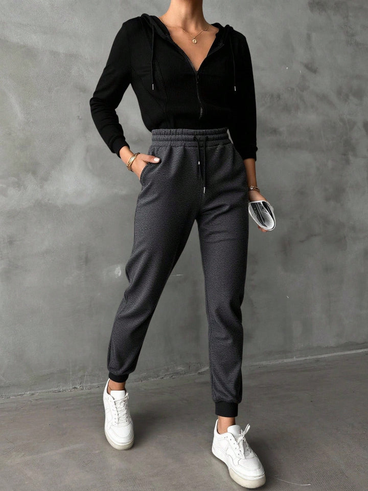 Pantaloni SHEIN, gri
