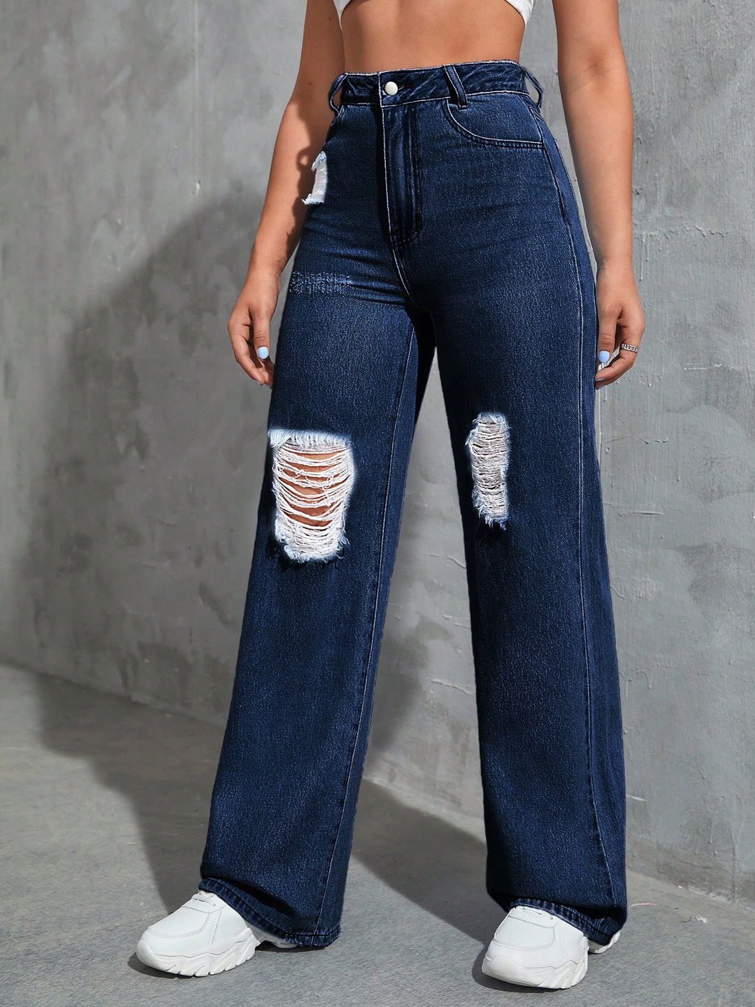Jeans SHEIN, albastru
