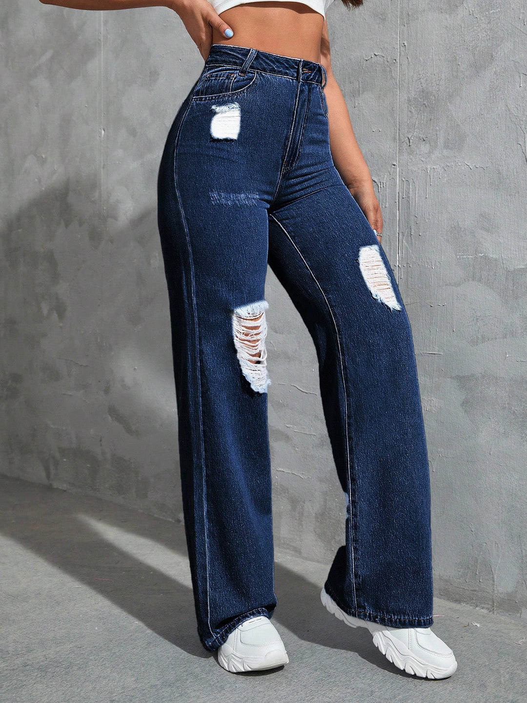 Jeans SHEIN, albastru