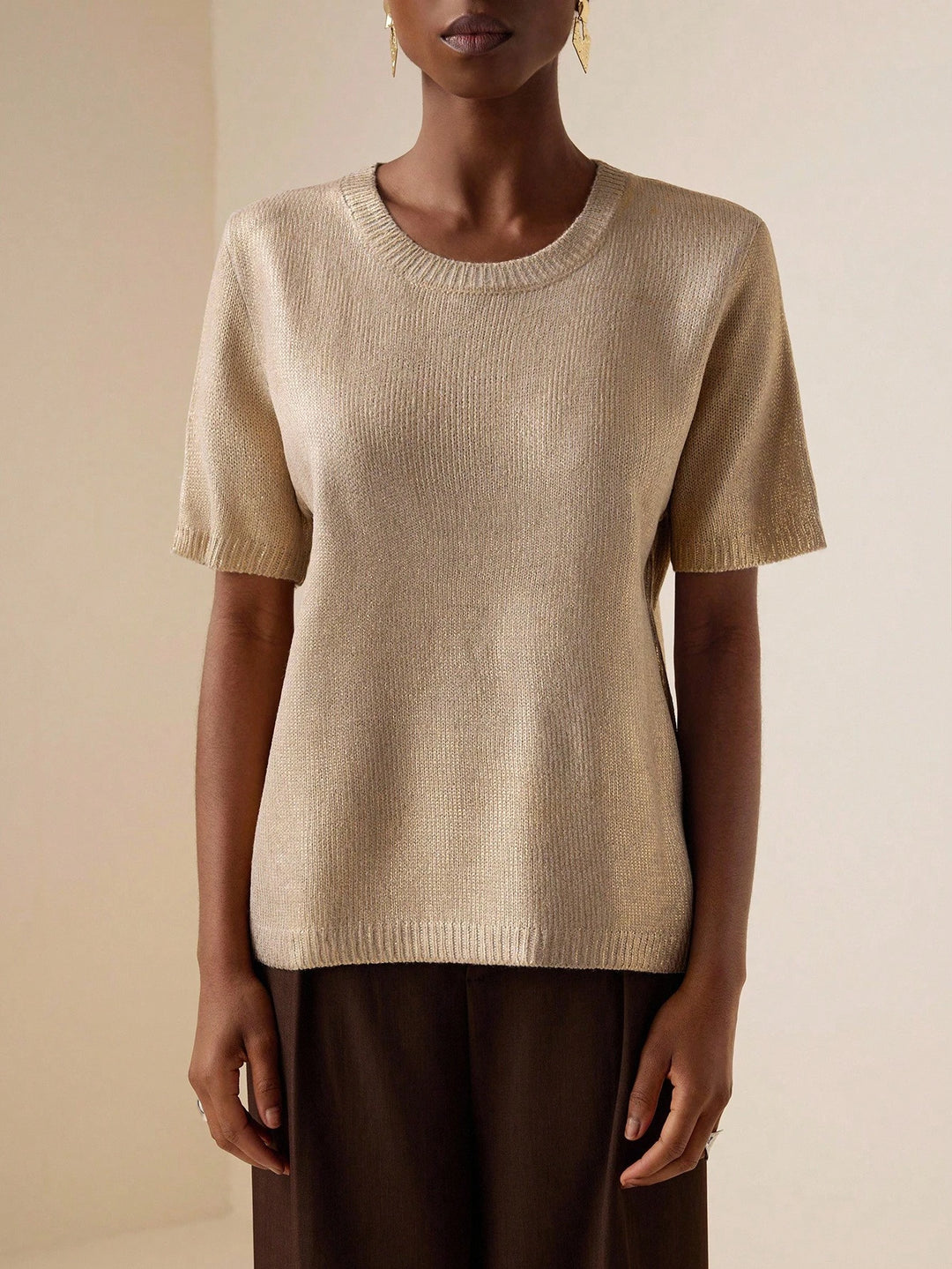 SHEIN blúz, arany