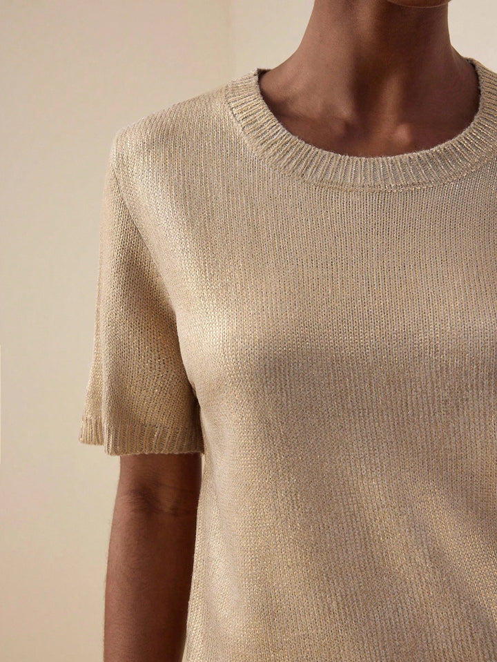 SHEIN blúz, arany