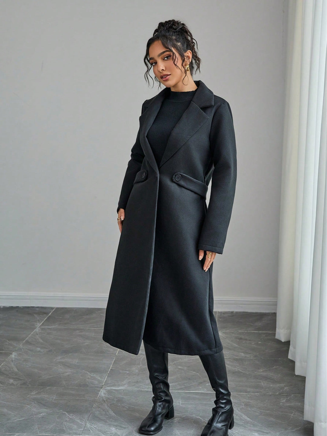 Palton SHEIN, negru