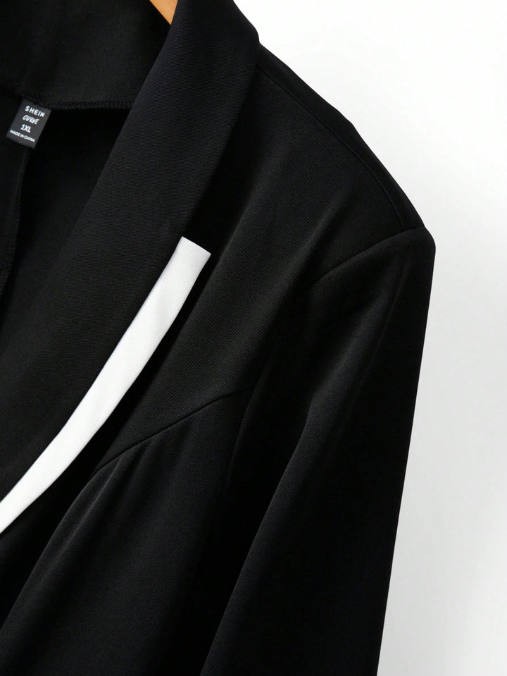 Costum SHEIN, negru
