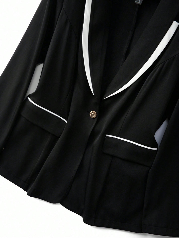 Costum SHEIN, negru