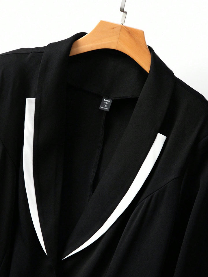 Costum SHEIN, negru